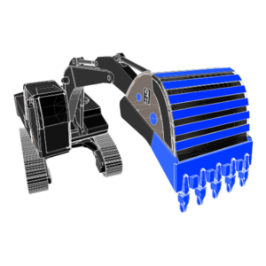 POWER SHOVEL BUCKETS